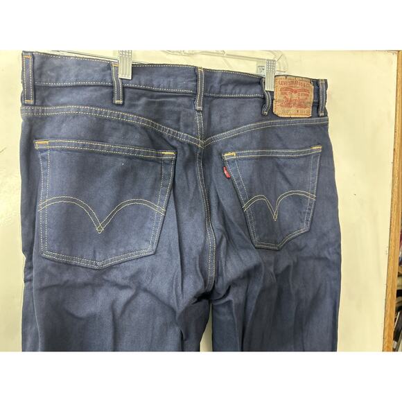 Levi 560 Mens 38x32 Vintage Blue Jeans Denim Tapered‎ Leg Loose Fit Comfort - Picture 10 of 14